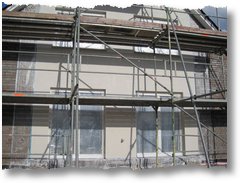 Außenputz-Westseite 20100420